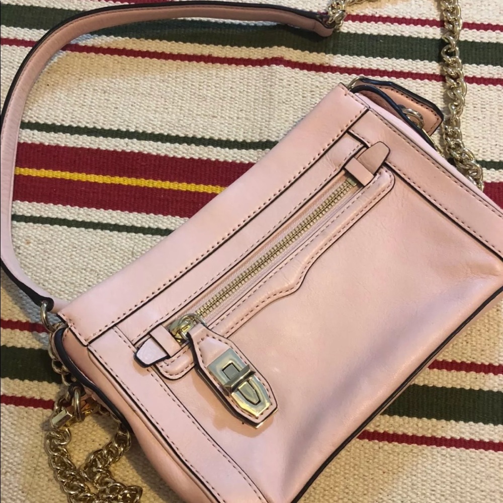 Auth Pink Rebecca Minkoff Crossbody Shoulder Bag - Picture 1 of 8